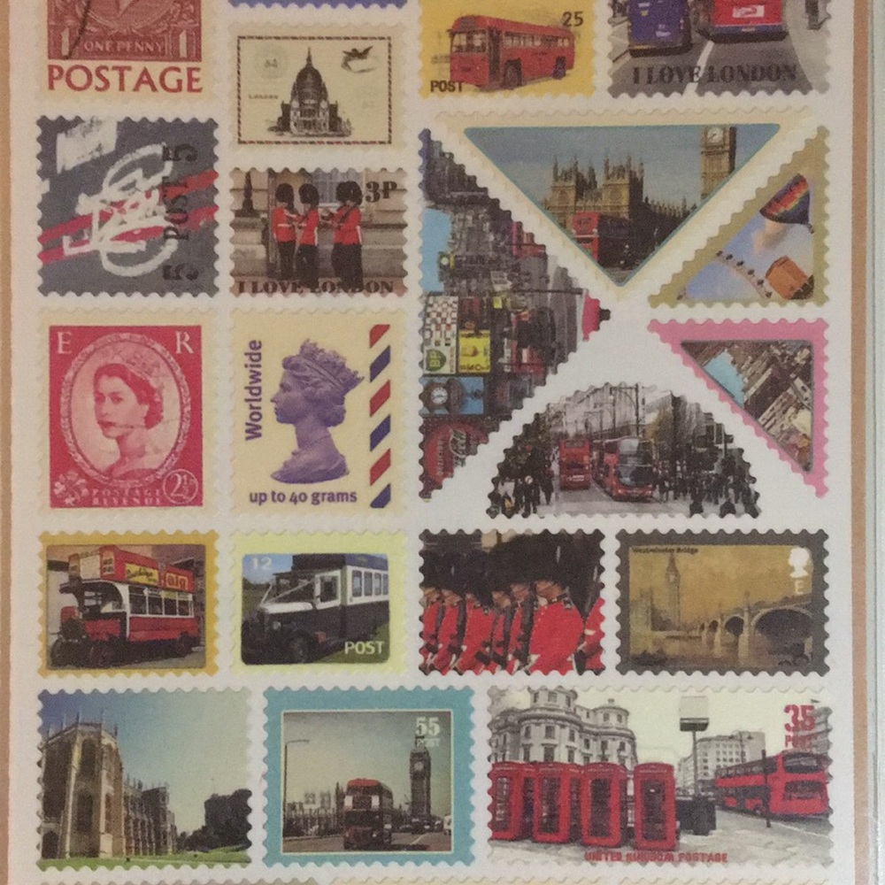 London Stamp Sticker - Picture 3 of 5